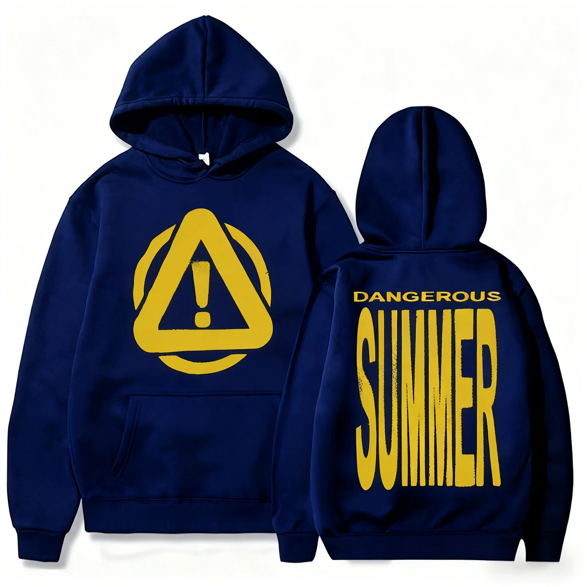 DANGEROUS SUMMER WARNING Fashion Print Hoodie Yeat Singer Neutral Winter Hoodie HipHop Streetwear Baumwolle Männer Frauen Herbst Hoodie – Detail 3