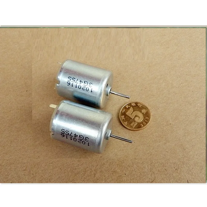 4PCS/lot 370-10800 12-24VDC/2600-5400RPM High Quality Micro DC Motor Precious Metal Brush+Commutator Quiet Long Life