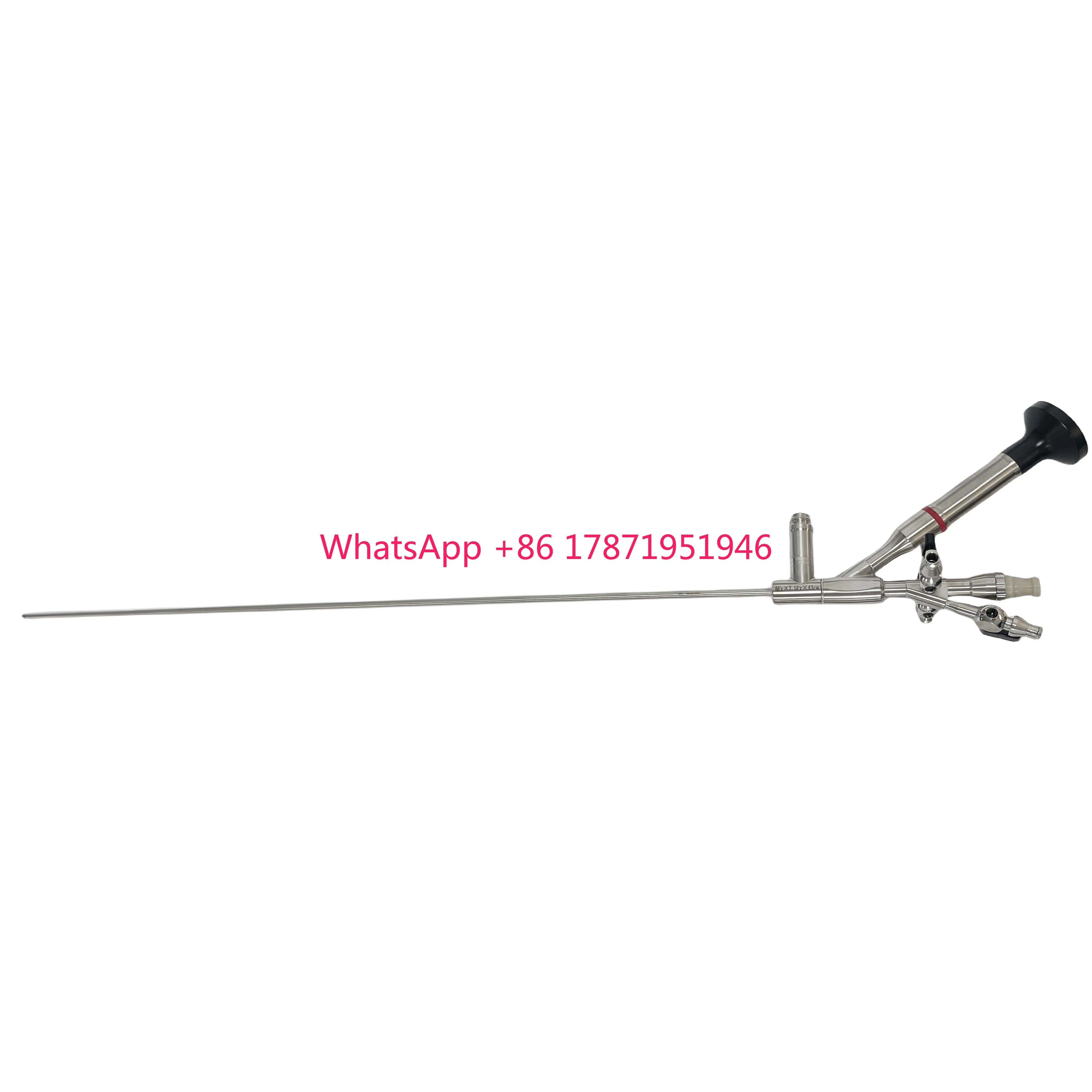 Manual 6/7.5Fr Urology Endoscope Reusable Steel Ureteroscope for Kids with Better after Service 430mm 315mm