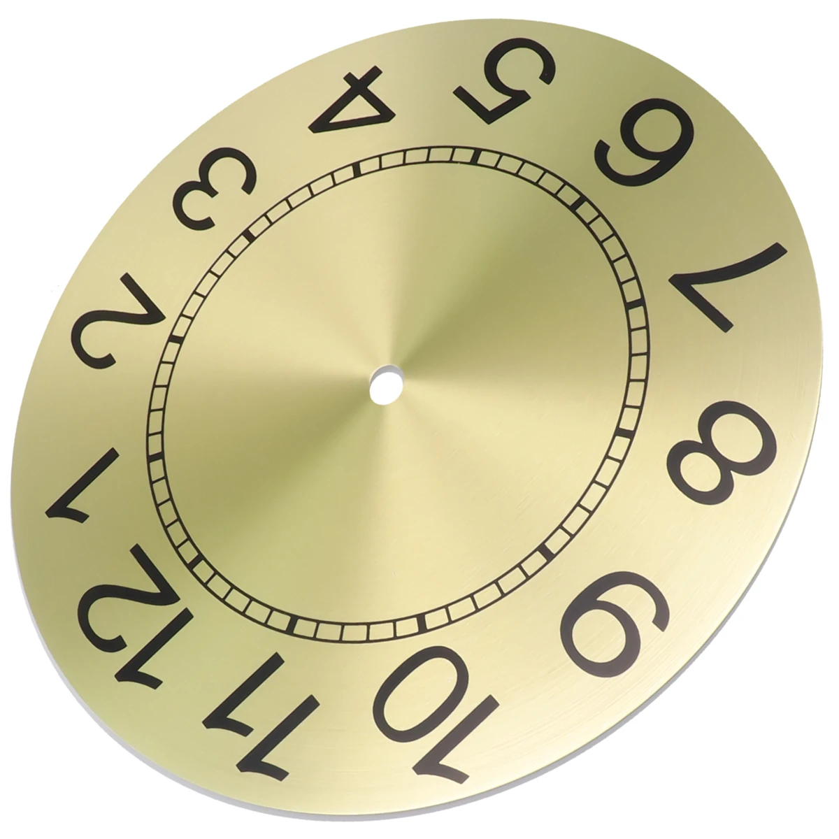 Replacement Clock Dial 9.5 Inch Clock Face DIY Quartz Wall Clock Advanced Appearance Durability Fading Resistant