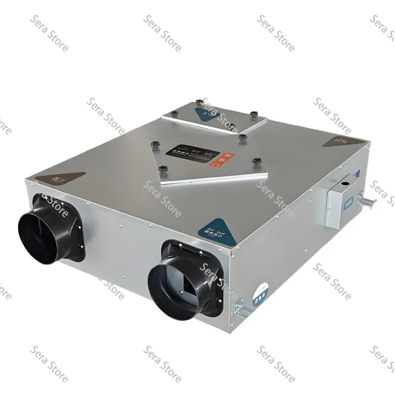 Fresh Air System Commercial Silent Fresh Air Machine Household Full Heat Exchange Two-way Flow Ventilator Purification PM2.5
