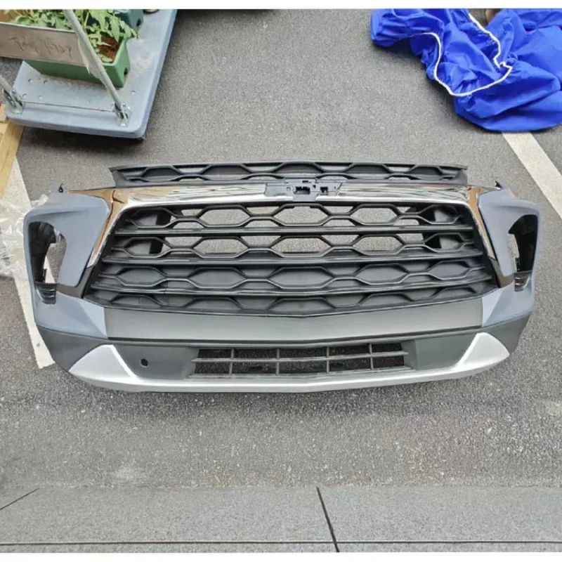 Front Bumper Assembly With Bracket Fit For Blazer 2023-2024 Body Kit