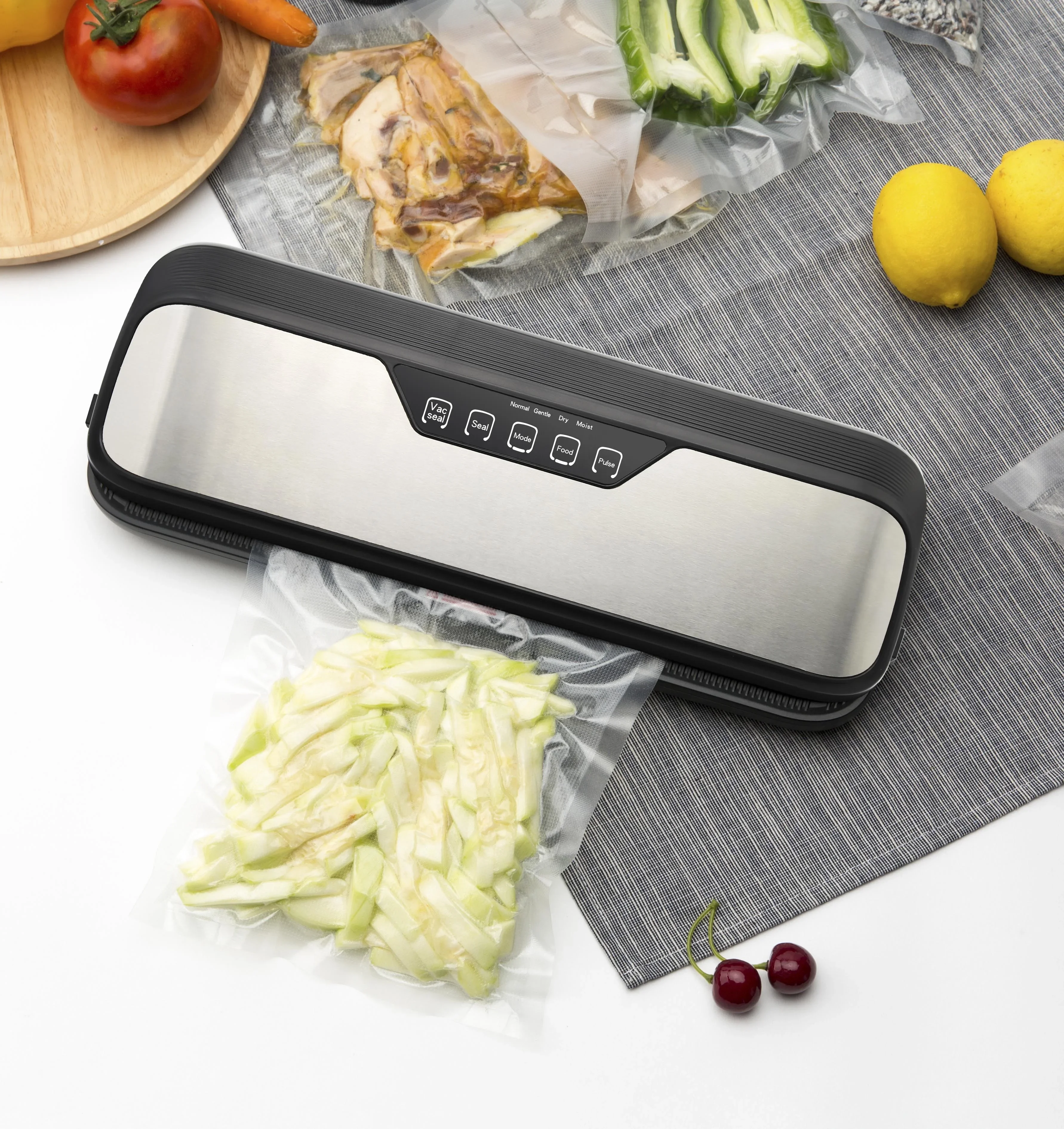 Stainless Steel Touch Sensitive Mini food Vacuum Sealer Machine Vacuum Sealing machine