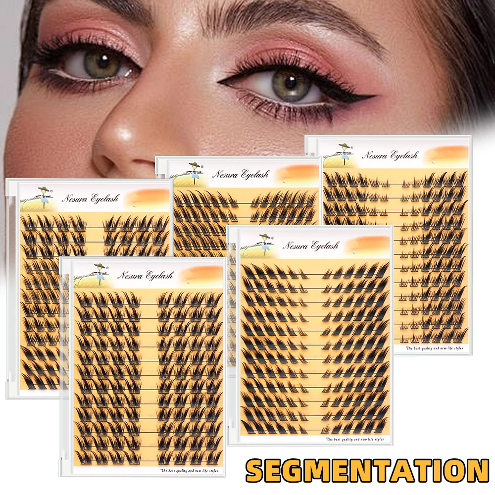 Grafting World European And American Diagonal Flying Fox Series Thick False Eyelashes Large Capacity Lazy Comic Natural Pure Set