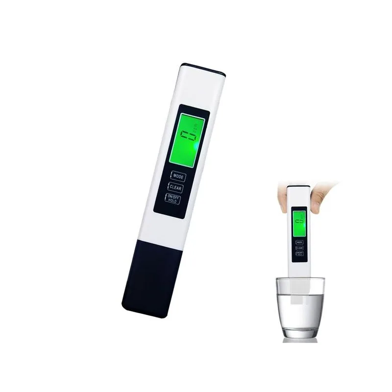 

Цифровой тестер воды Tds Meter в 1, точный и надежный TDS EC и температура ( ° C, ° F) Метр — 0-9990 ppm —Профессиональное тестирование