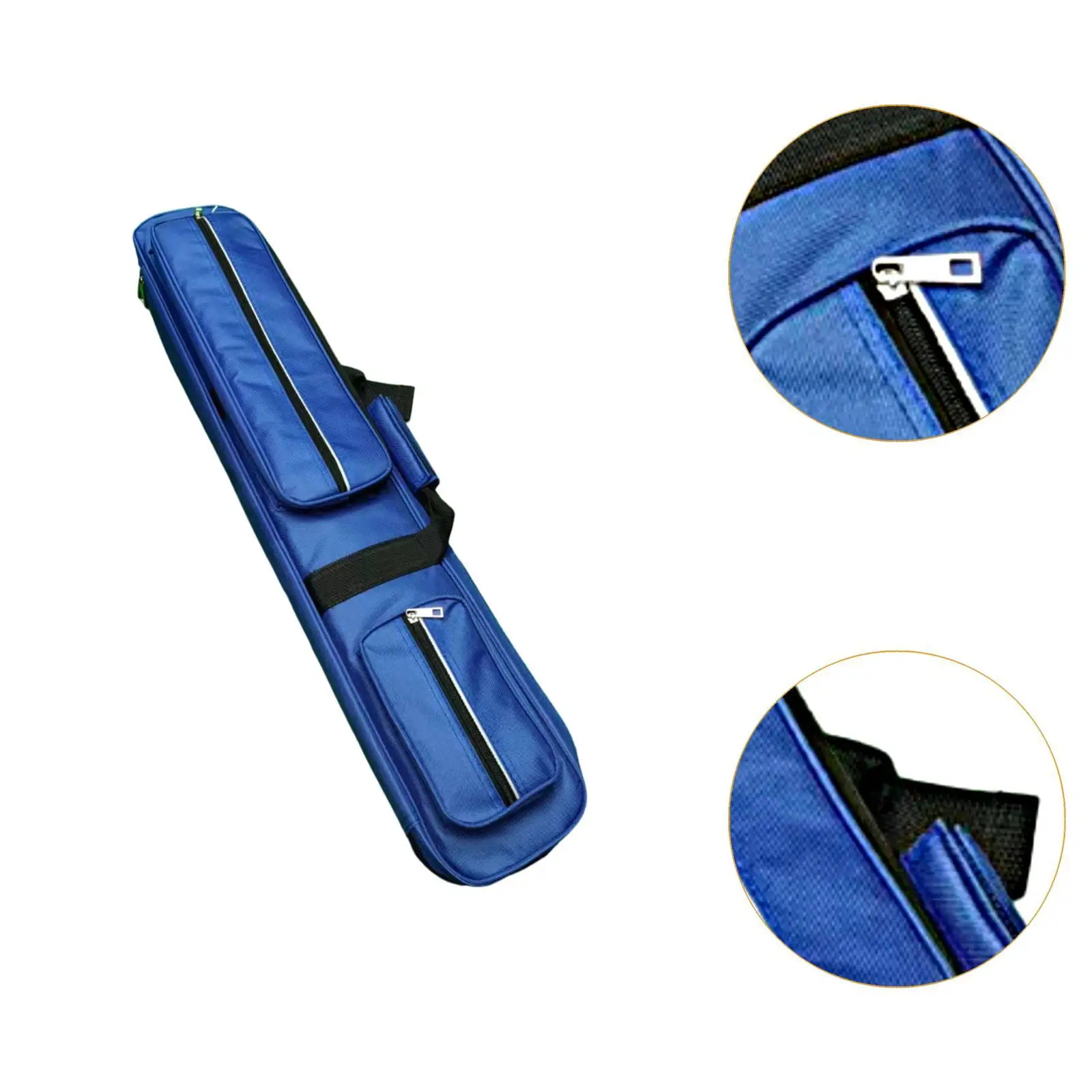 Pool Cue Carrying Case 1/2 Cue Case for Men and Women Carrier Pool Cue Pouch