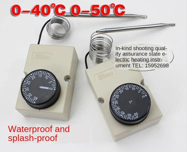 

With Box Knob Thermostat 0-40 0-50 0-60 30-110-Degree Thermal Switch Mechanical Switch