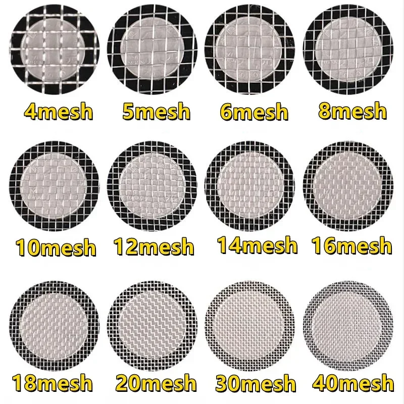 500x50cm 304 Stainless Steel Mesh Sheet, Woven Wire Filter Screen for Filtration, Screening & DIY Projects