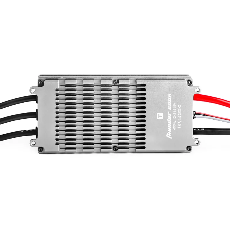 High Power UAV ESC T-MOTOR THUNDER 200A 12-24S Drone Power Parts