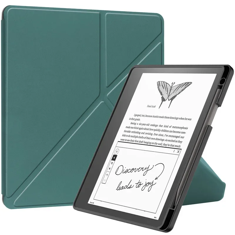 For Kindle Scribe 2024 Case 10.2 inch PU Leather Multi-folding For Kindle Scribe 2024 Case 10.2 inch PU Leather Multi-folding