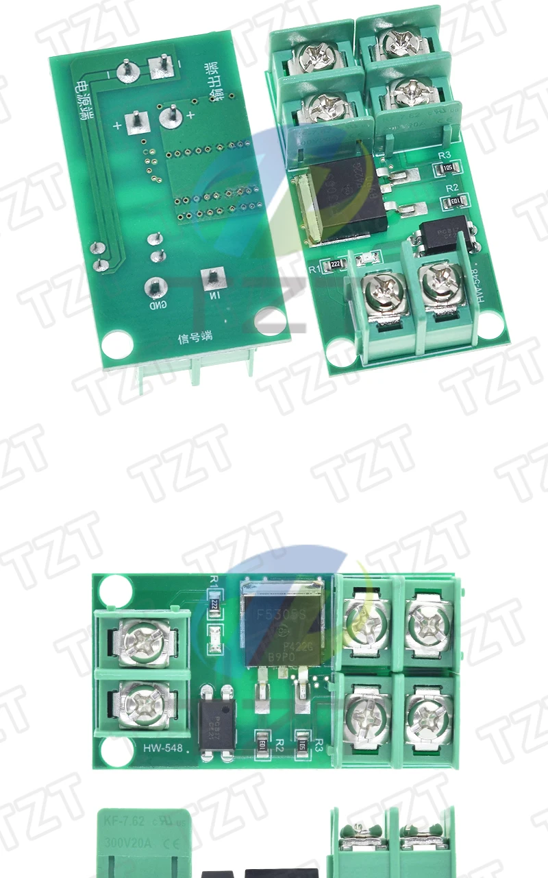 1/3PCS DC 5V-36V Elektronischer Impuls-Trigger-Schalter, Bedienfeld, MOS-FET-Feldeffektmodul-Treiber für LED-Motorpumpe – Detail 5