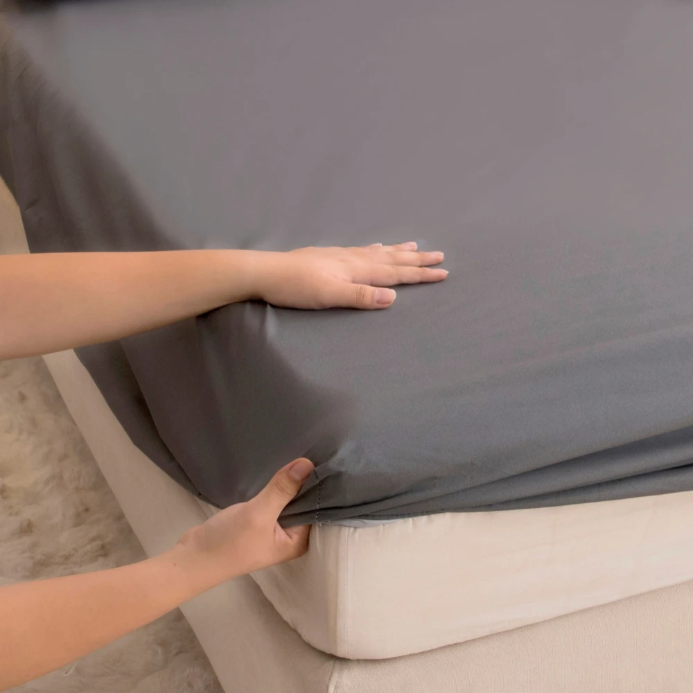 Waterproof Fitted Bed Sheet with 360° Elastic Band product image