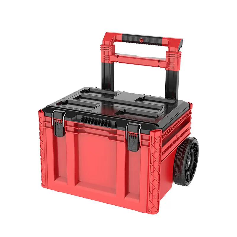 Car Maintenance Case, 6 Drawers, IP65 Waterproof, Portable Handle, Powder Coated, Tool Storage Box, Heavy Duty