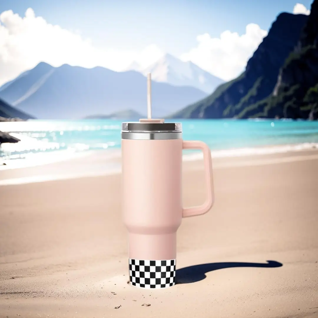 حذاء من السيليكون الواقي بنمط متقلب من Geedyn لهاتف 40 أونصة وأكمام مضادة للانزلاق للزجاجات مع قاعدة 2.88-2.97 بوصة