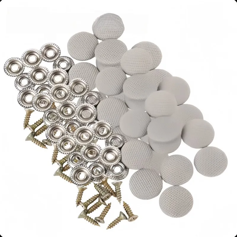 One-Screw Twist Lock Car Headliner Clips, 8 pcs, Car Roof Sagging Repair, No Glue Required for Auto Interior Restoration