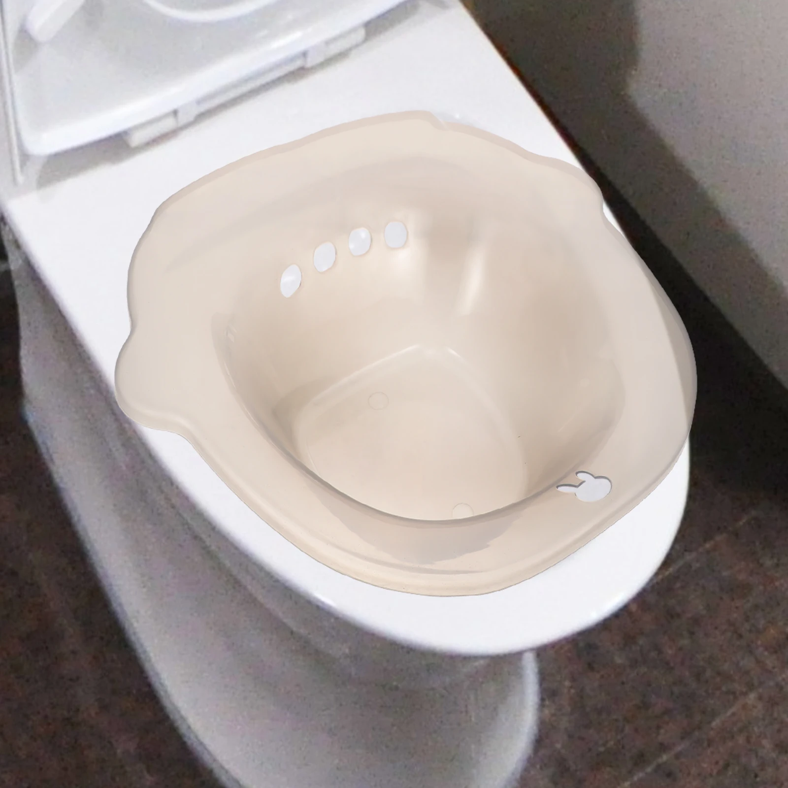 

Tub For Women Postpartum Care Hemorrhoid Relief Portable Bathtub Ergonomic Design Standard Toilets Perineal Discomfort Relief