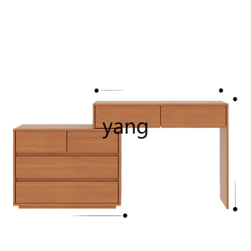 

Yhm solid wood bedroom medieval dresser chest integrated