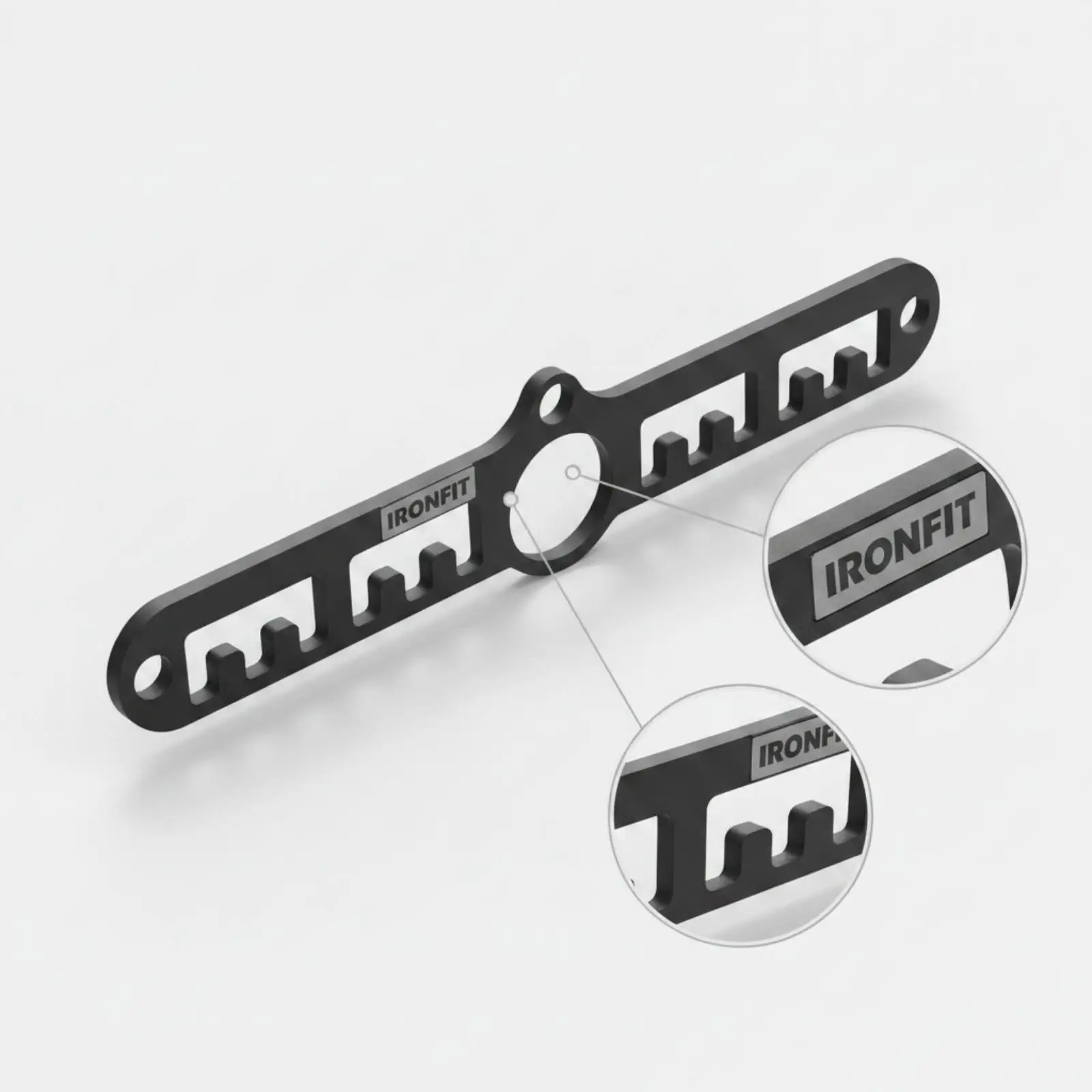 LAT Pull Down Bar with Multiple Holes Multi-Position Grip Pull-down Bar for