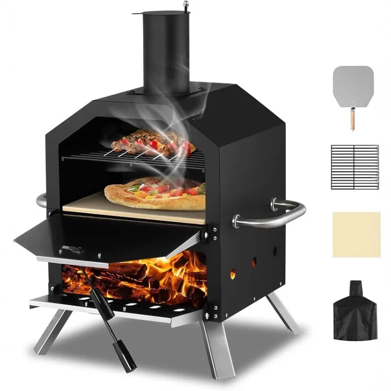 

inch pizza oven stainless steel oven outdoor folding firewood