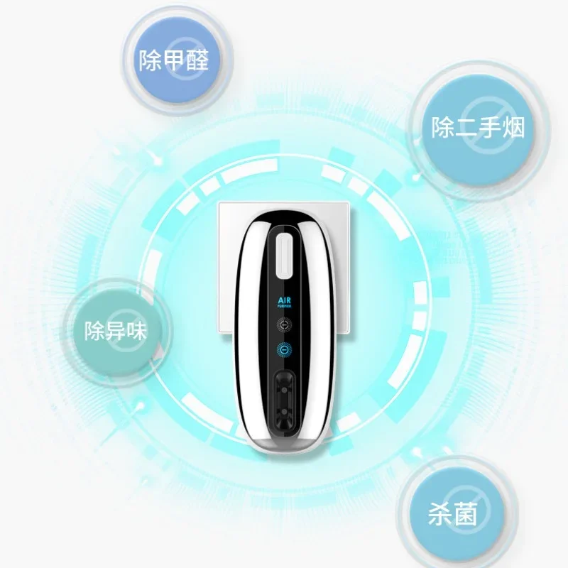 Xiaomi Portable Plug In Air Purifier Freshener Cleaner for Home Deodorizer Negative Ion Generator Remove Odor Dust Smoke Ionizer