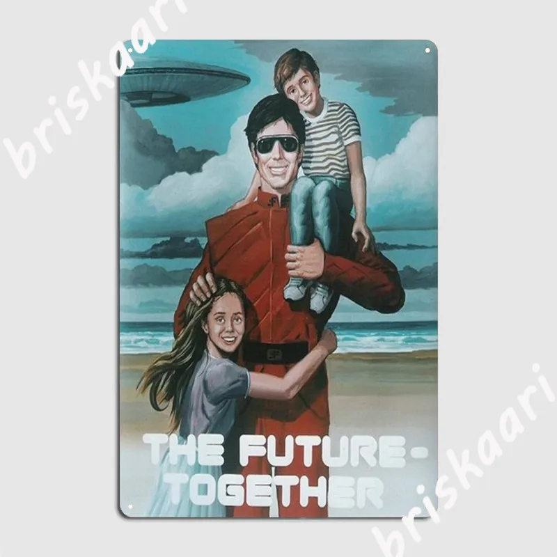 V The Visitor Poster Propaganda The Future Together Metal Plaque Poster Printing Living Room Tin Sign Poster