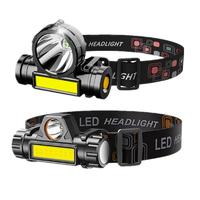 LED Headlamp USB Rechargeable Waterproof Headlight Built-in Battery Suit Head Flashlight Torch For Fishing Hiking Outdoor