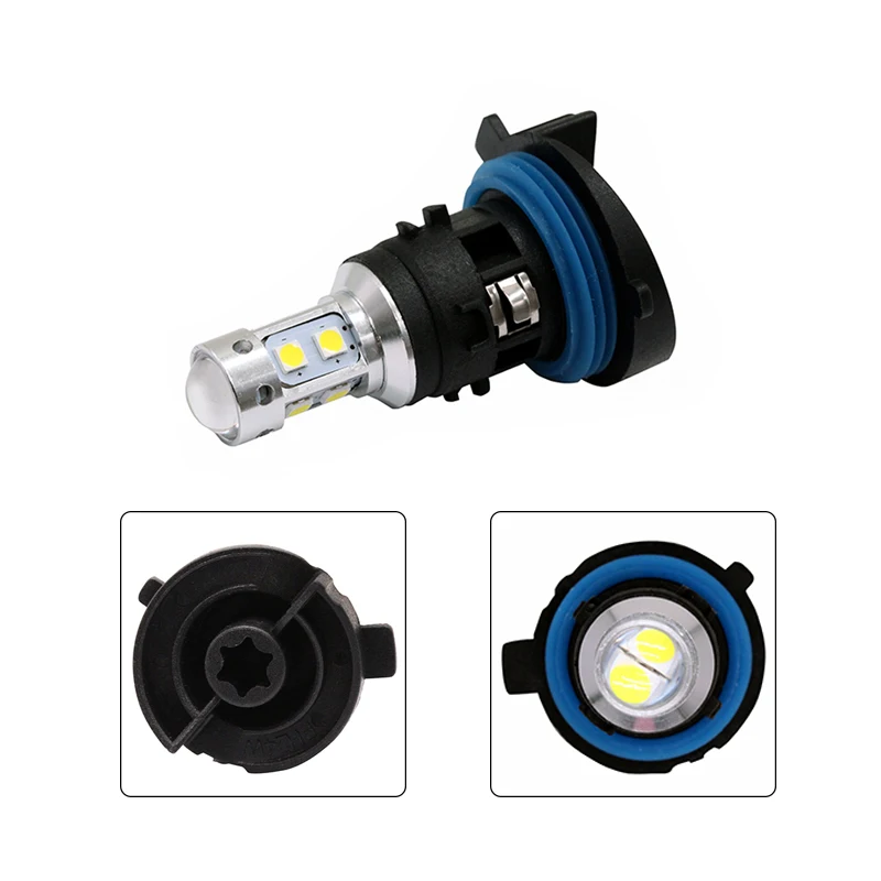 3030 10SMD White/Amber PH24W Canbus DRL for Peugeot 3008 5008 for Citroen C5 MK2 Car LED Daytime Running Light Lamp