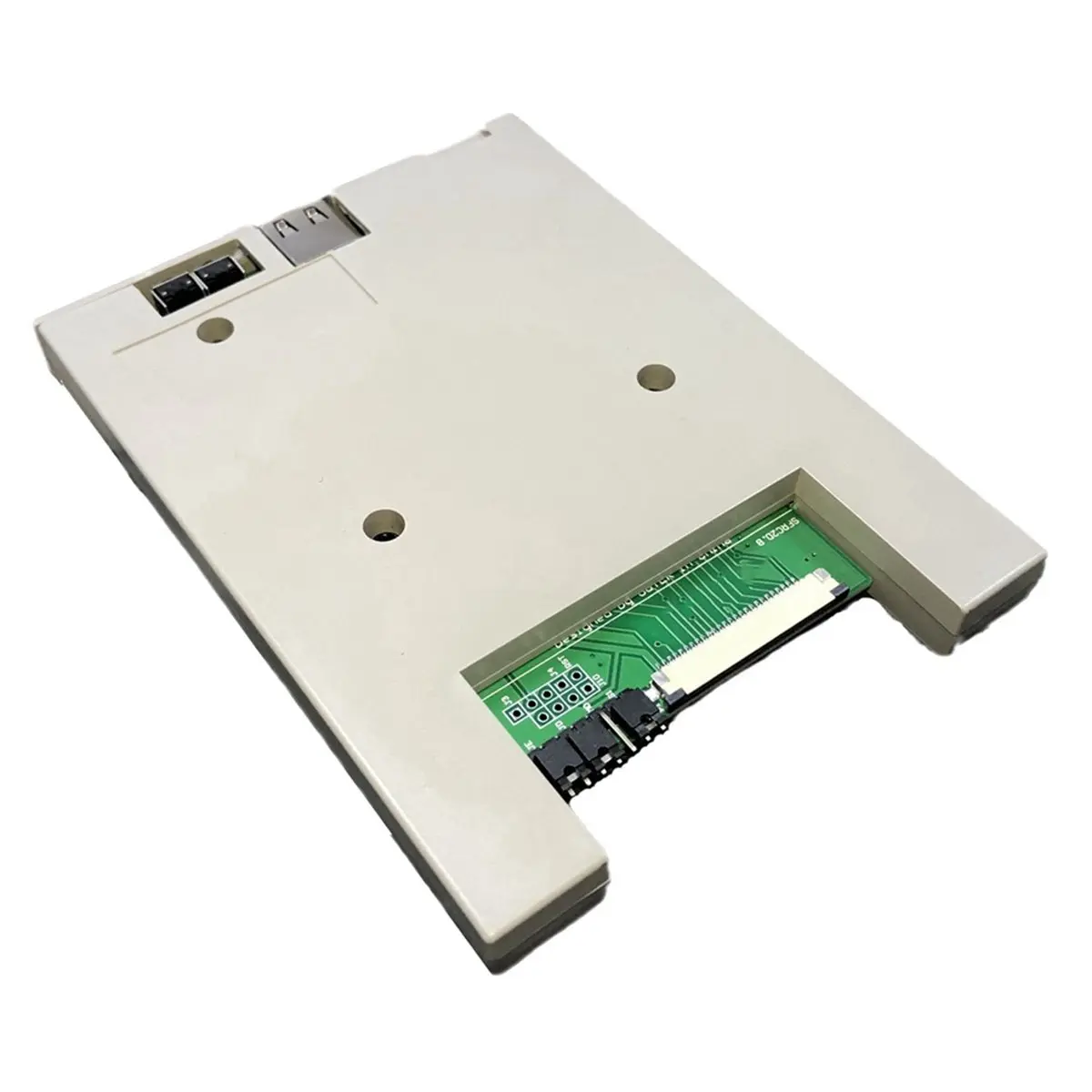 X14A& SFR1M44-DU26 1.44MB USB SSD Floppy Drive Emulator Slim USB Reader Floppy Emulator 26-Pin Format-Free USB Flash Drive