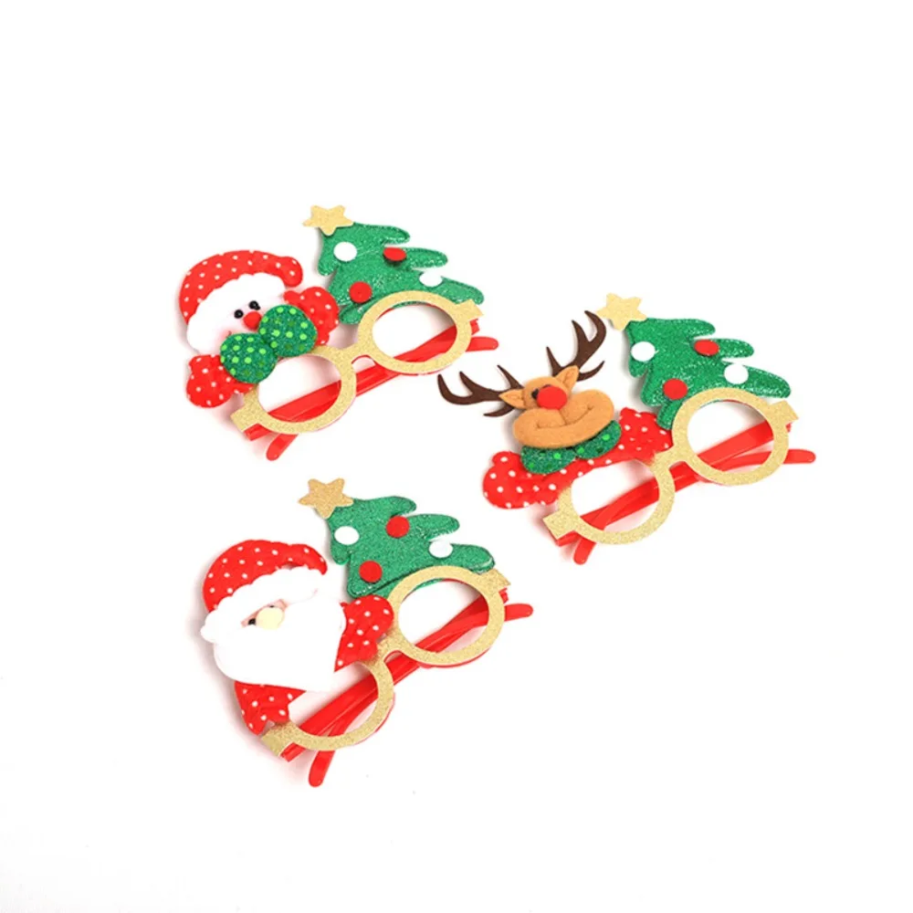 Funny Creative Santa Party Holiday Adults Elk Glasses Children's Glasses Christmas Decorations Photo Prop