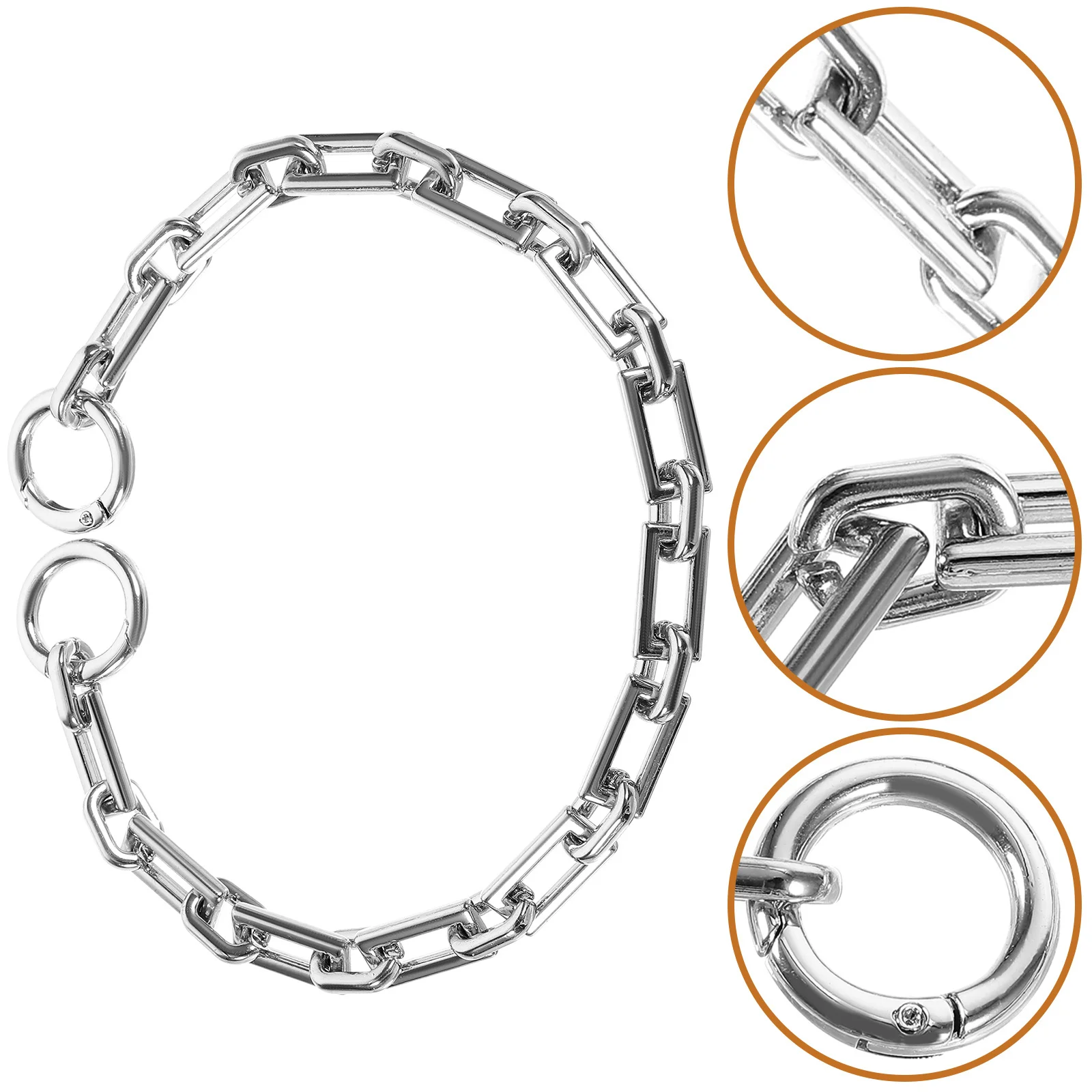 حقيبة يد SHINEOFI بحزام من سبائك الفضة بديل لحقيبة الظهر للنساء #2