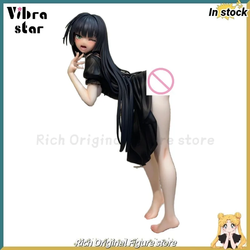 

【 in Stock 】 Original Vibrastar Cute Girl Manhua Kagami - Ri と Maze Girl - Renhua (Mysterious Girl Ver.) Anime Figure Figurehead