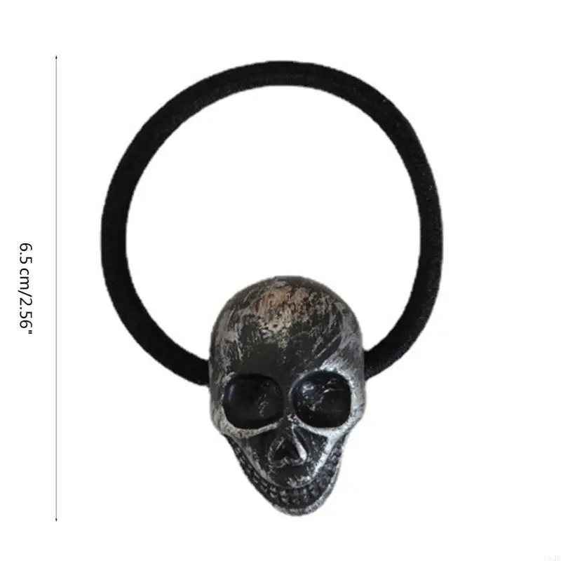 Dewasa Halloween Skull Rambut Rope Wanita Gothics Rambut Band Remaja Dekorasi Rambut
