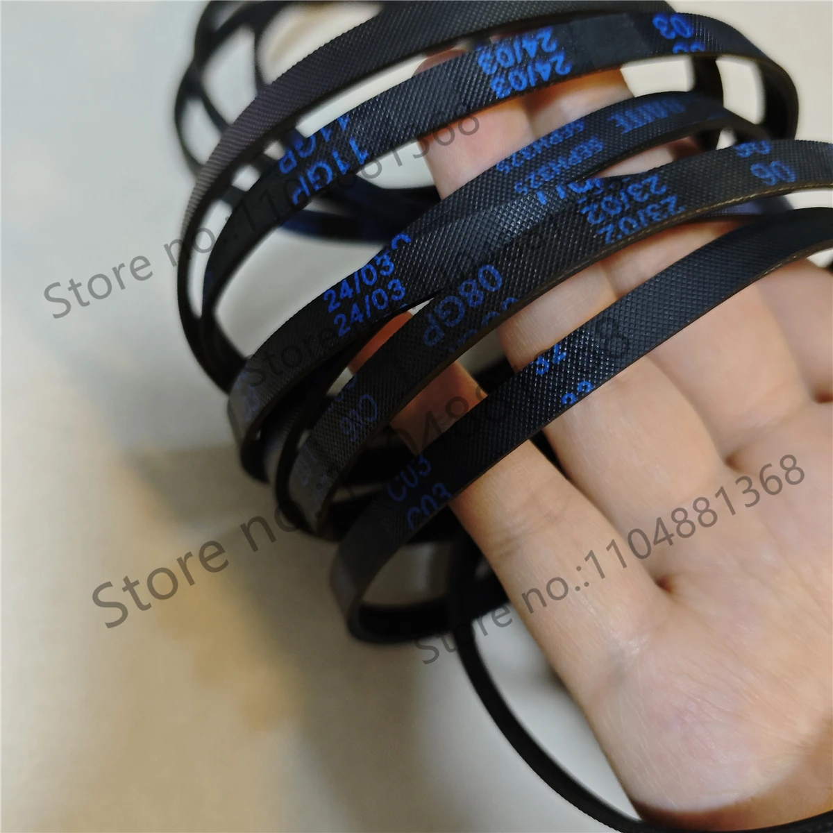 HTD3M Timing Belt for Snow Blower HTD126-3M HTD159-3M Toothed Belts 3m 126mm 129mm