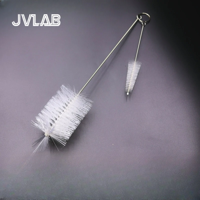 

Nylon Cleaning Brush 1pcs Combination set Twisted Stainless Steel Wire Handle Diameter Glassware Test Tubes Cylinders