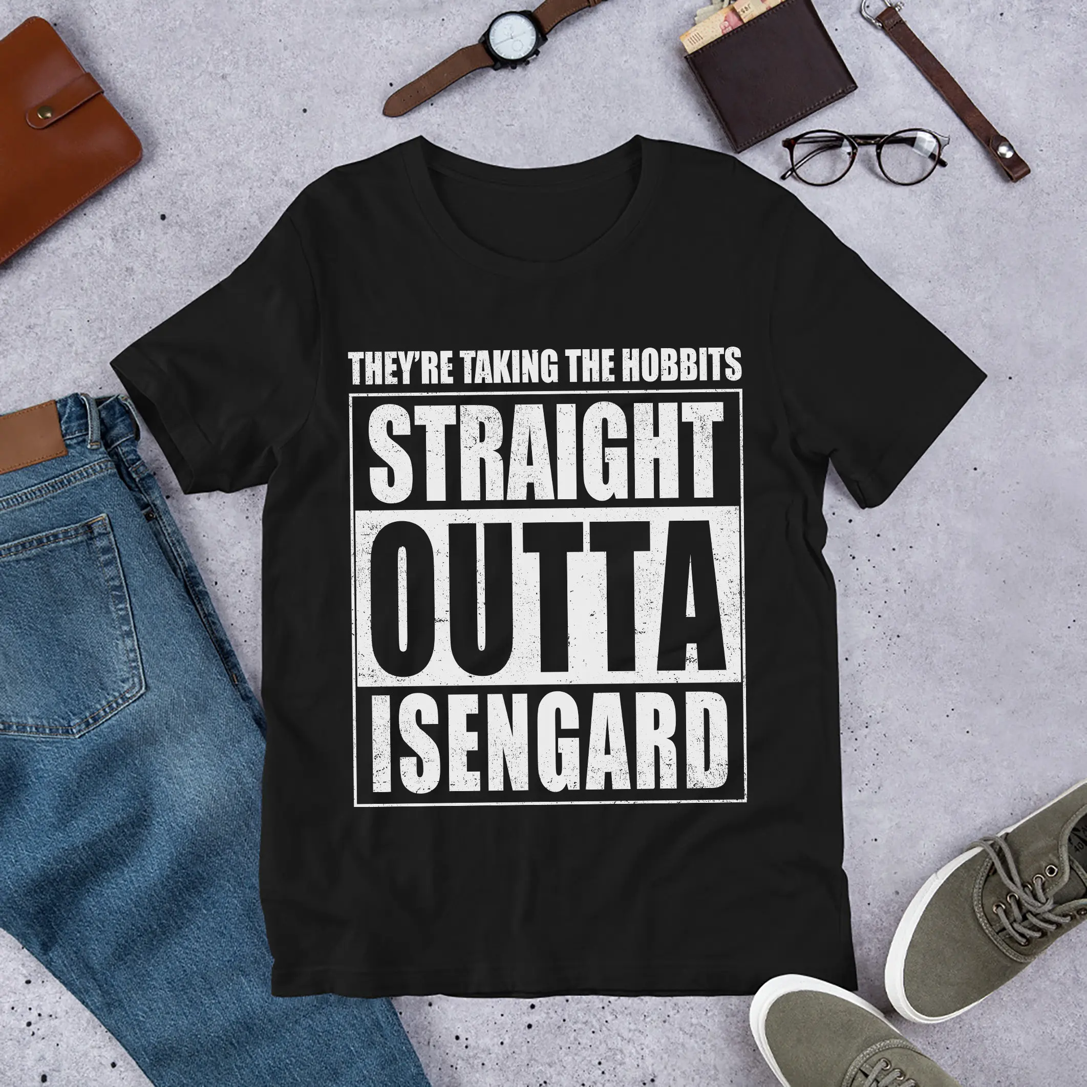 Straight Outta Isengard LOTR shirt