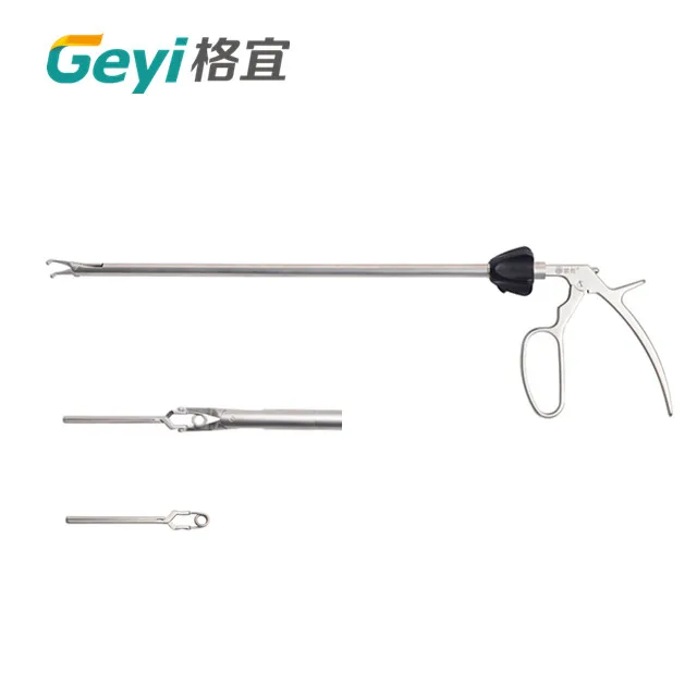 Geyi factory price  laparoscopic bulldog clamp clip applier artery clip applier for laparoscopic surgery instruments