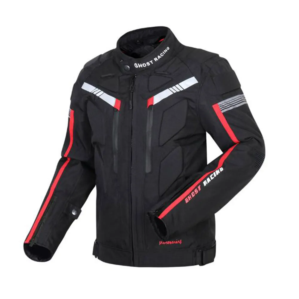 

Motorcycle Jacket Cold-proof Waterproof Motocross Jacket Men Chaqueta Moto Protective Gear Motorbike Riding Jacket For 4 Seasons