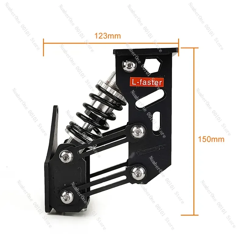 Single Axis Motor Bracket Nema 23 Stepper Mount Aluminum Alloy Support Plate For 3D Printer CNC Engraving Machine Parts