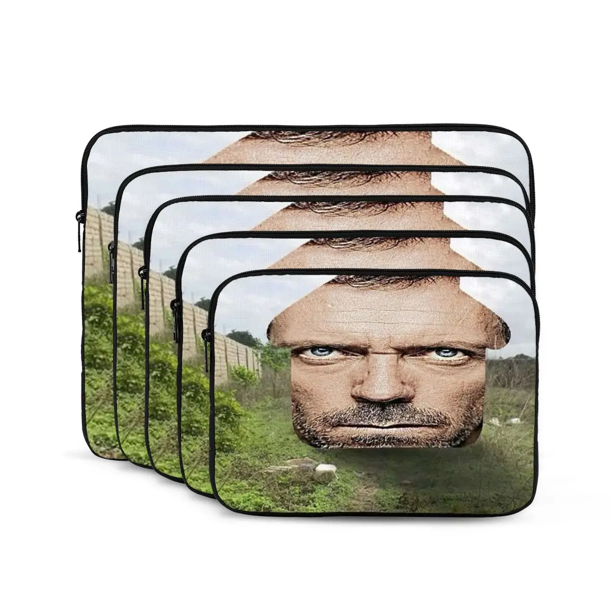 House MD House Brainrot Notebook Laptop Bag Case Pouch For Macbook Air Pro Tablet Shockproof Case Bag