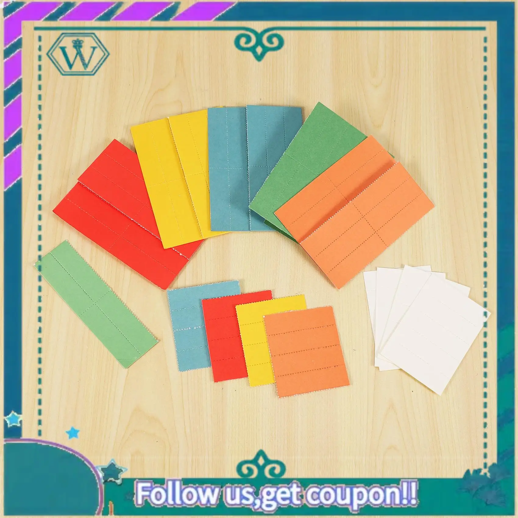 

Upgraded 120 Sets File Document Tabs 2 Inch Hanging Folder Tabs And Multicolor Inserts For Quick Identification Of Hanging Files