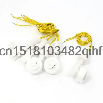 

5 Pieces Water Level Monitor Sensor Right Angle Float Switches ZPC1 White