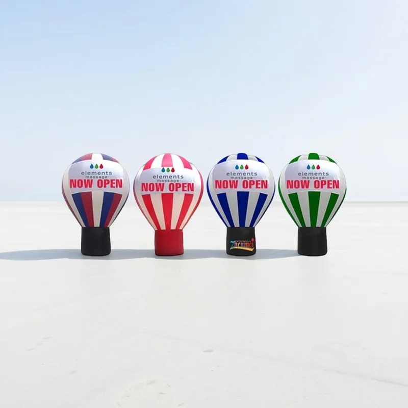 Zewnętrzny, gigantyczny, dmuchany balon na ogrzane powietrze do zastosowań promocyjnych