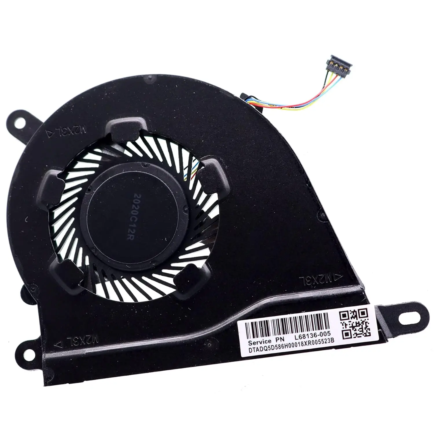 

Compatible CPU Cooling Fan for HP Laptop Models 14-DQ 15-DY 15s-FQ, Efficient Heat Dissipation, Black