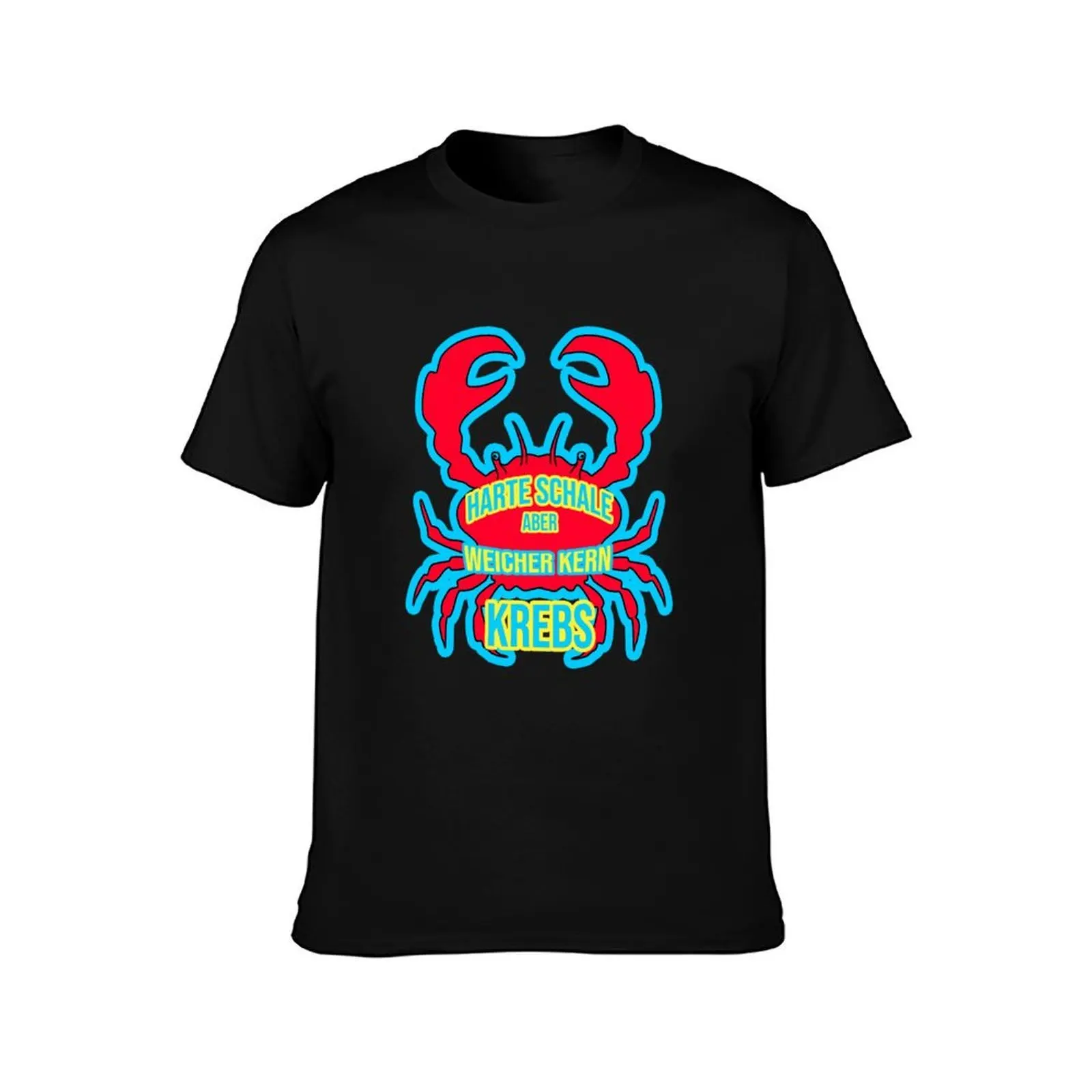 Zodiac sign Cancer - Hard shell but soft core T-Shirt Festive Simple T-Shirt