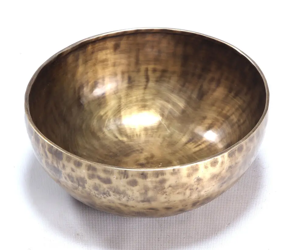 Set Di 7 Ciotole Sonore In Bronzo, Realizzate A Mano, Per La Meditazione, La Guarigione Sonora E Il Bagno Sonoro, Con Gong E Piatti.-image