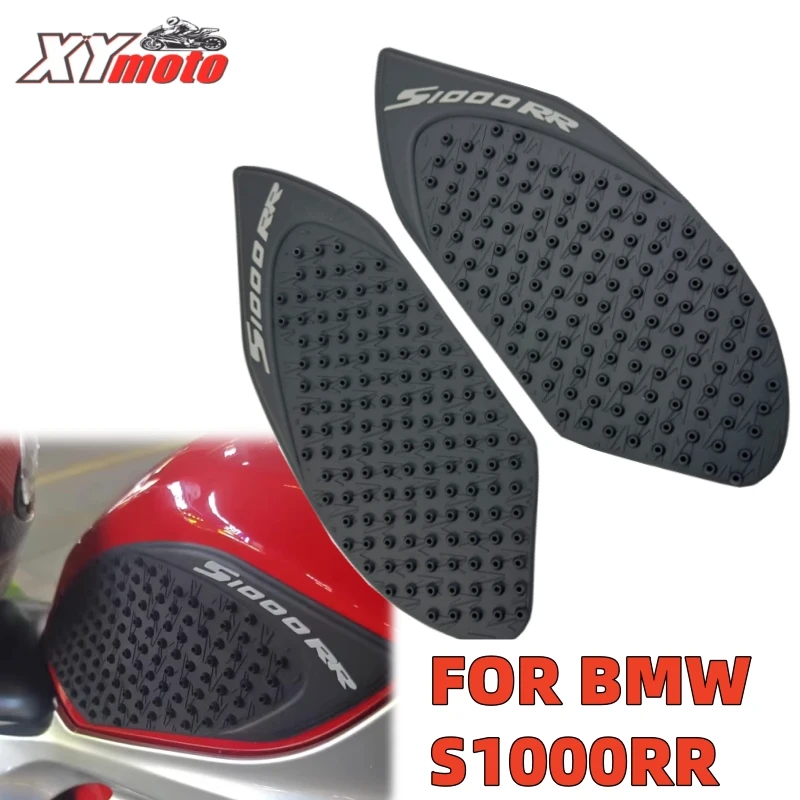 

For BMW S1000RR HP4 S1000R 2010-2019 Motorcycle Side Decal Gas Knee Grip Protector Glue Tank Traction Pads Anti Slip Sticker