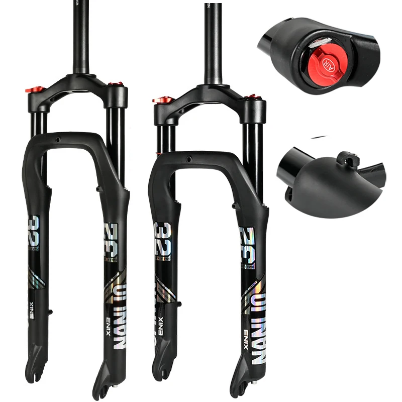 Nanlio E-bike Snow Bike Forcella anteriore monospalla 20/26 pollici 135x9mm Viaggio adatto per pneumatici da 4.0-4.8 \