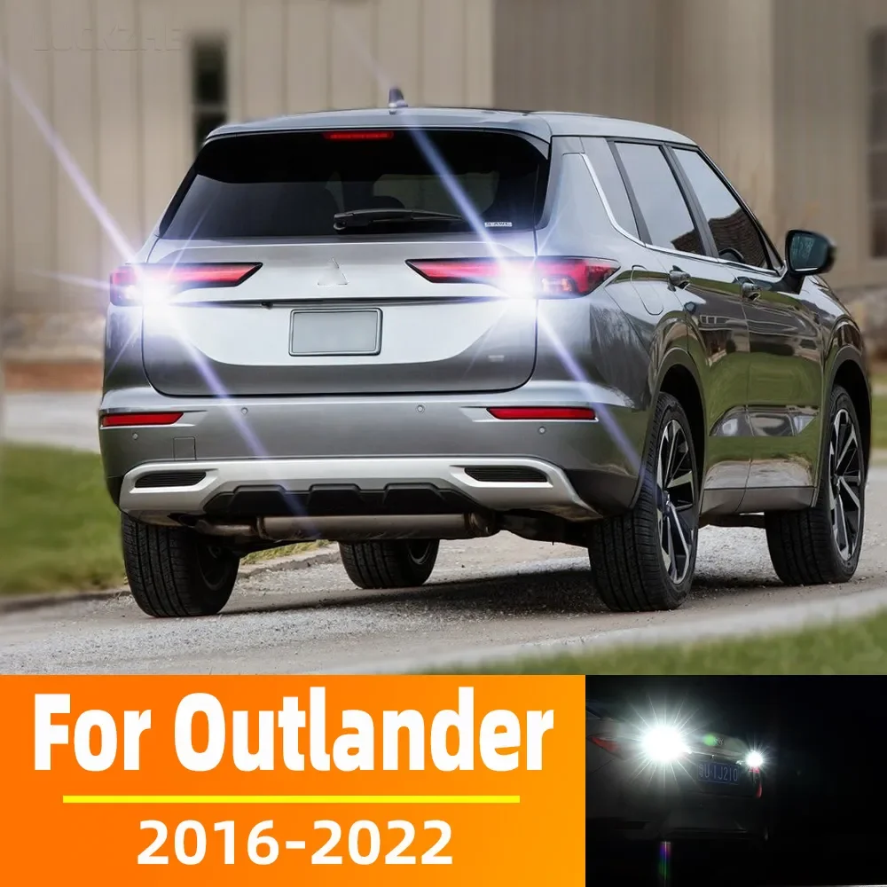 

2 шт. Canbus для Mitsubishi Outlander 2016 2017 2018 2019 2020 2021 2022 Светодиодная лампа заднего хода