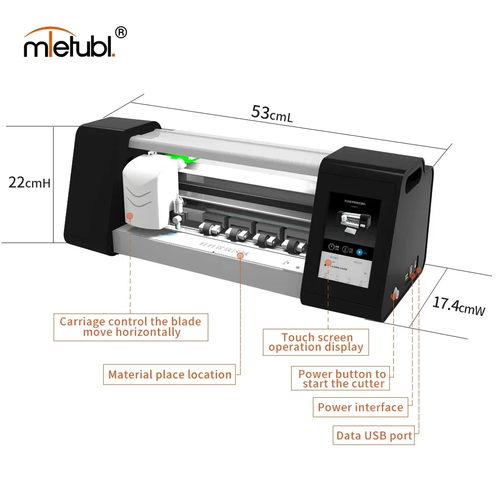 

MIETUBL TPU Film Cutting Machine Intelligent Automatical TPU Film Cutter Available More Than 20000 Models