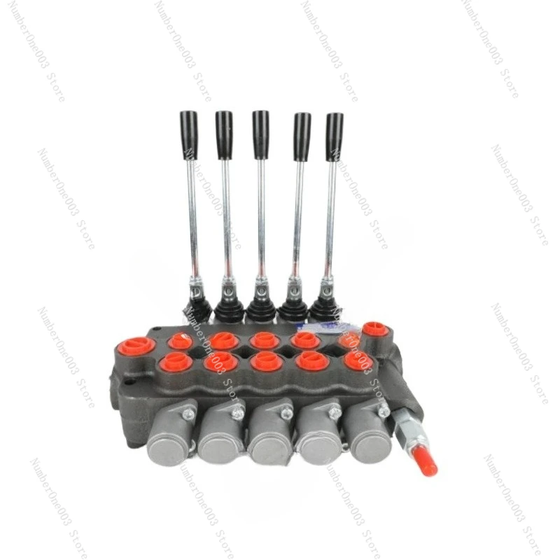 Hydraulic Valve Multi-channel Manual Reversing Valve P40/80/120 Integral Mechanical Parts Single Two-way Reset And Positioning